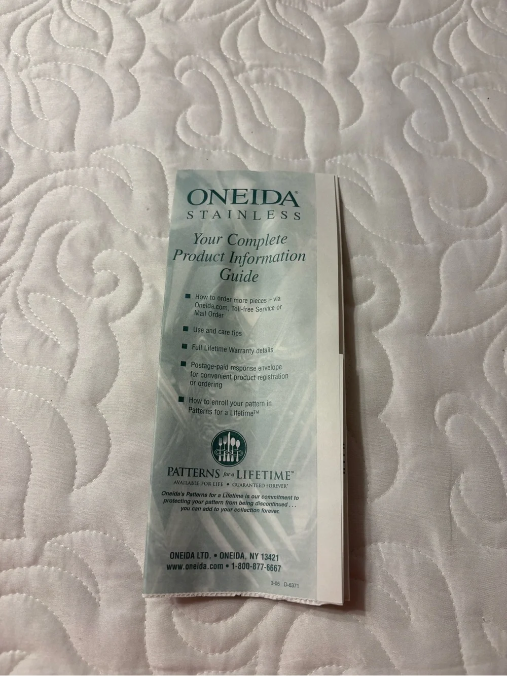 Oneida five piece